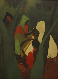 Haldi Grinders by Amrita Sher-Gil