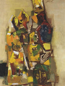  The Lost Princesses by M. F. Husain 