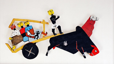 Wooden Toy by M. F. Husain