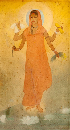 Bharat Mata by  Abanindranath Tagore 