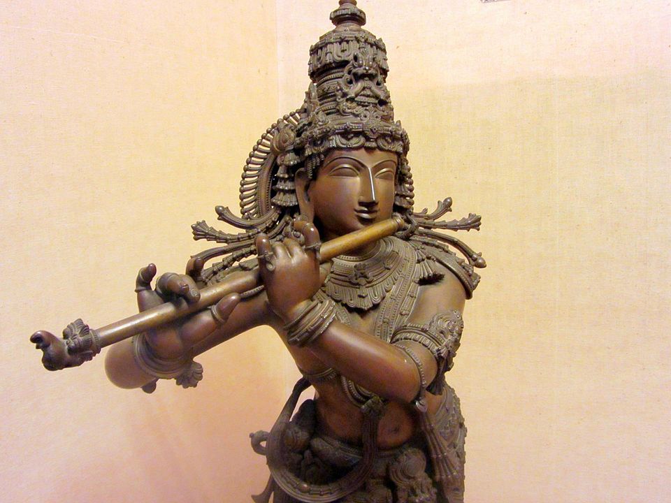 Krishna Playing Bansuri