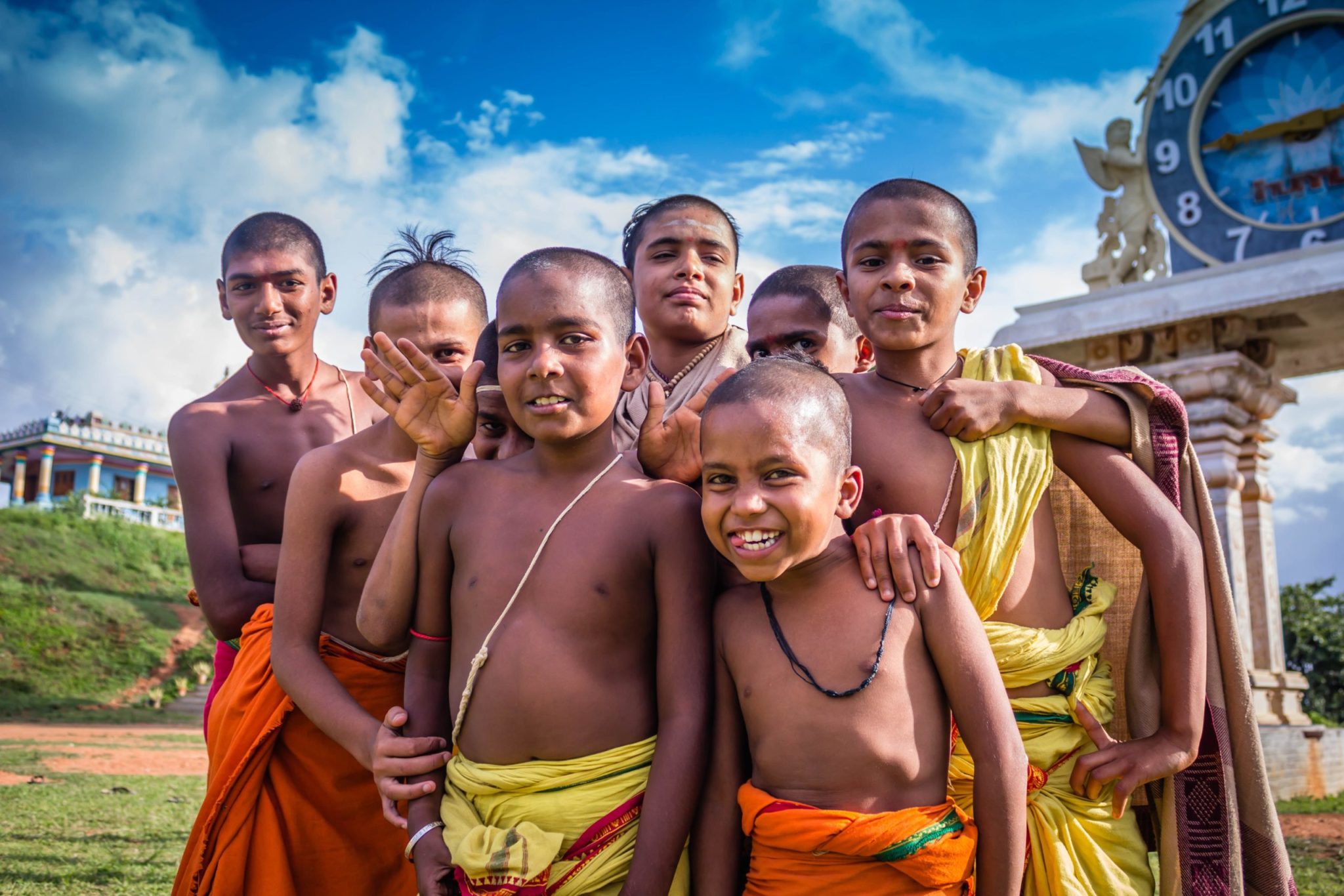 gurukul students