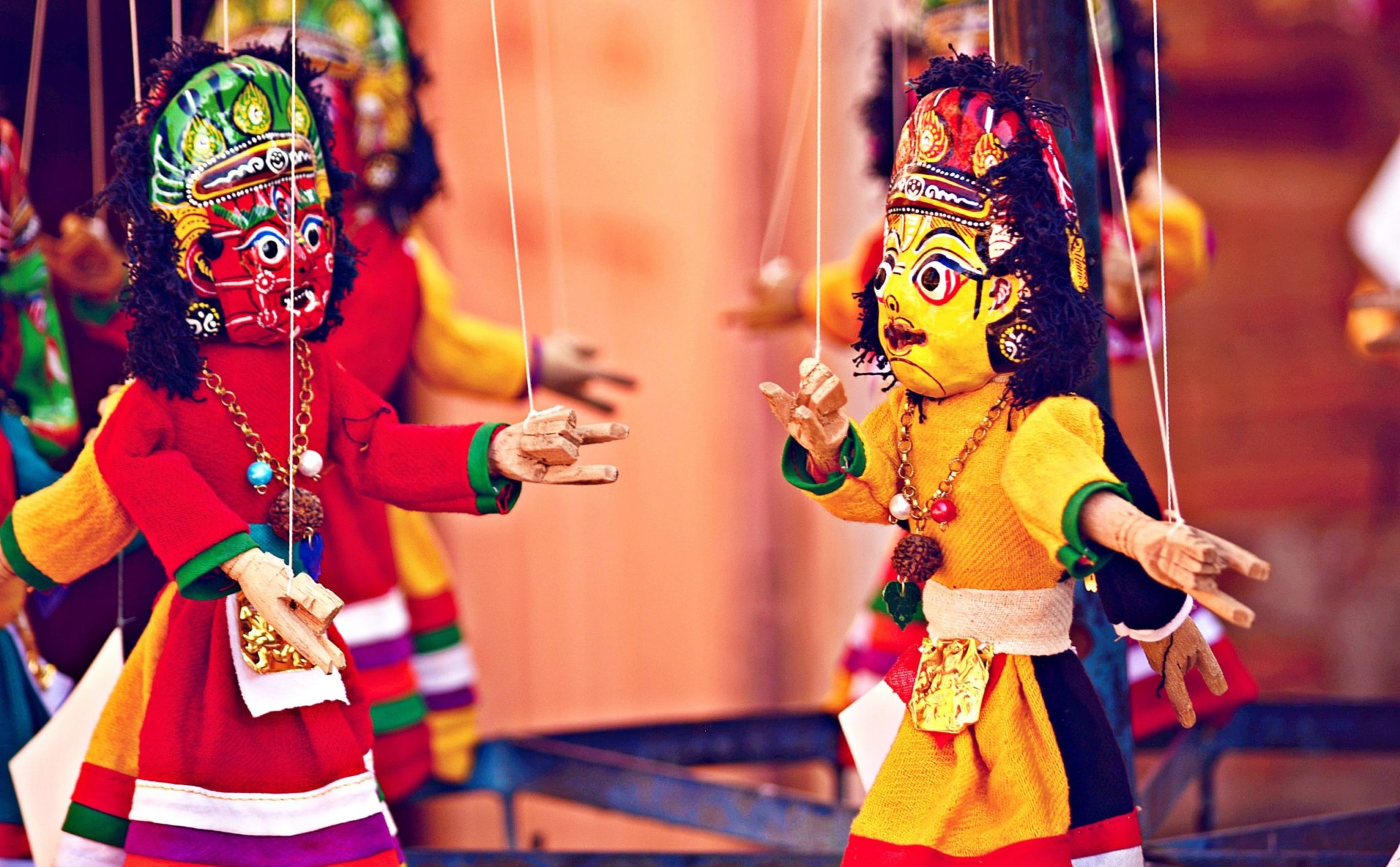 String Puppets form of Indian puppetry