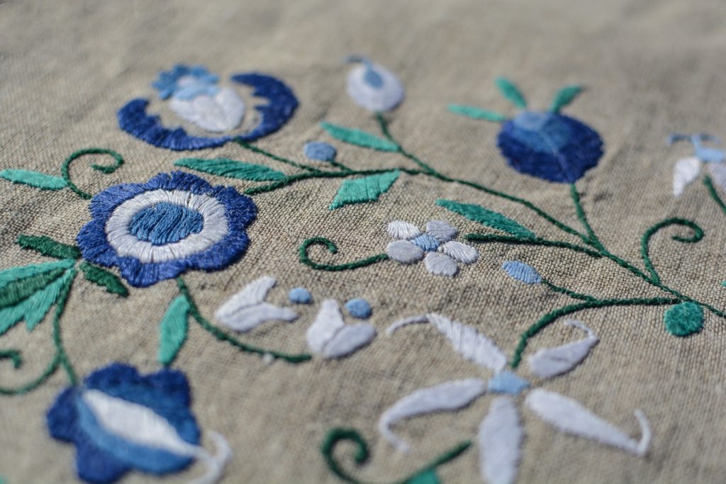 Embroidery on Cloth