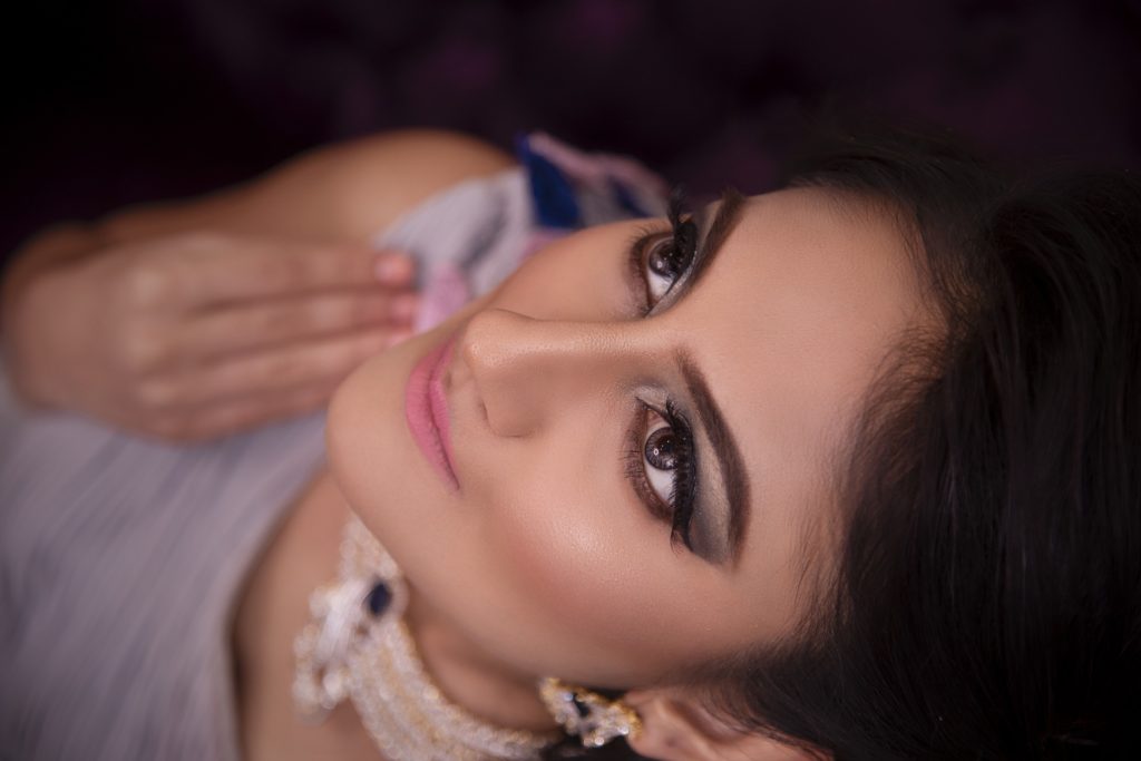 Indian Woman with Makeup