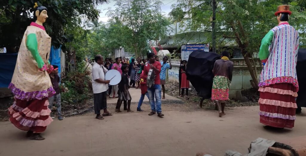 Butta Bommalu Dance Performance on Street