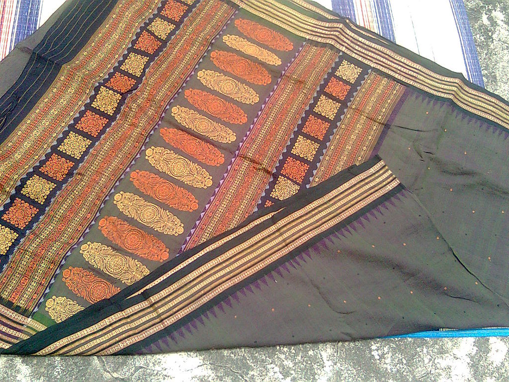 Bomkai Saree